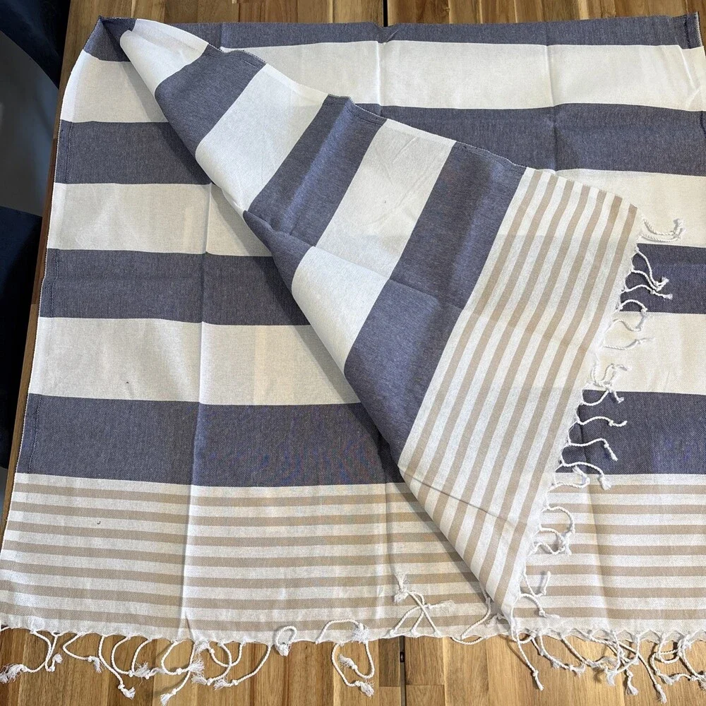 Eshma Mardini Turkish Peshtemal Towel Hammam Spa Beach Bath 100%Cotton Quick Dry
